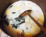 手作り肉団子のミルクチーズ鍋♡作り方6写真