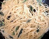 ほうれん草のクリームパスタ作り方3写真