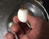 ウズラの卵で造形作り方7写真
