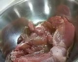 タレがウマイ！鶏もも肉のしょうが焼き作り方1写真