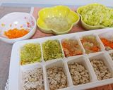 離乳食～お肉ミックス～作り方3写真