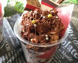バレンタイン♡フルグラチョコのデコカップ作り方15写真