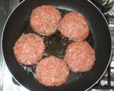 煮込みハンバーグ♪香草トマトソース作り方6写真