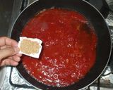 煮込みハンバーグ♪香草トマトソース作り方9写真