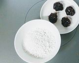 レトロなおやつ❀下町のみるく焼きもち作り方1写真