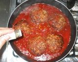 煮込みハンバーグ♪香草トマトソース作り方13写真