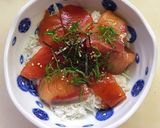 マグロとブリの漬け丼作り方7写真