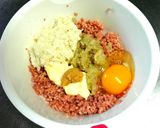 ソースでごまかせ！豚だけハンバーグ作り方3写真