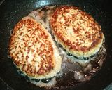 ソースでごまかせ！豚だけハンバーグ作り方4写真