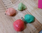 アートメロンパン【愛】作り方1写真