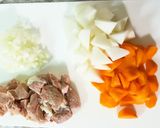 台湾の味!紅焼牛肉麺/紅燒牛肉麵作り方1写真