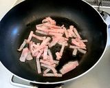 味噌クリームスパゲティ作り方1写真