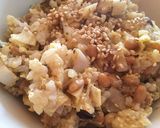 レンジで作る納豆チャーハン作り方5写真