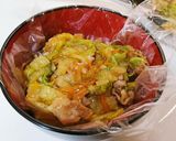 すぐに食べない丼の盛付方(*´ω｀*)作り方2写真