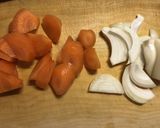 体ポカポカ◆芽キャベツの酒粕豆乳シチュー作り方1写真