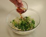 豆苗ともやしの酢のもの作り方3写真