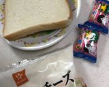 チョコマシュマロのせ☆甘旨チーズトースト作り方1写真