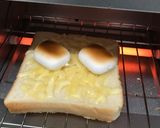 チョコマシュマロのせ☆甘旨チーズトースト作り方4写真