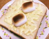 チョコマシュマロのせ☆甘旨チーズトースト作り方5写真