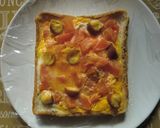 レンジで３分♪トマトとスモークチーズパン作り方5写真