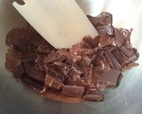 本命に！ﾁｮｺﾚｰﾄﾊﾟｳﾝﾄﾞｹｰｷ作り方6写真