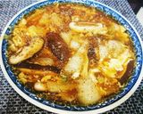 はくさいのあんかけうどん作り方3写真