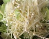 春キャベツの白味噌汁作り方1写真