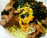 簡単！野菜もたくさん食べられる焼肉丼♥作り方9写真