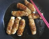 切り餅の肉巻き作り方5写真