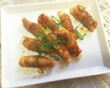切り餅の肉巻き作り方6写真