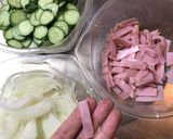 居酒屋風☆はずさない！ポテトサラダ作り方3写真