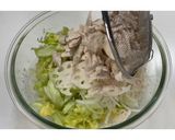 鶏肉と蓮根の塩キャベツサラダ★動画あり★作り方27写真