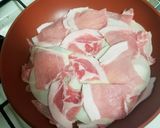 餃子の皮入豚薄切り重ね焼き作り方6写真