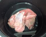 圧力鍋でトロトロとろける牛すじカレー作り方1写真