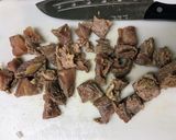圧力鍋でトロトロとろける牛すじカレー作り方2写真