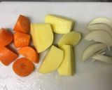 圧力鍋でトロトロとろける牛すじカレー作り方3写真