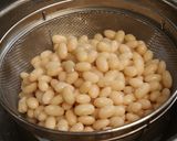 魔法瓶で手軽に♪手亡いんげん豆の白あん作り方5写真