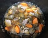 圧力鍋で簡単！牛すじ煮(すじこん)作り方3写真