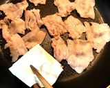 ネギ塩豚カルビ丼❗️ほぼセブンイレブン作り方5写真