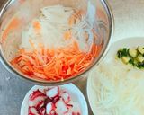 簡単！切るだけ野菜たっぷりのタコのマリネ作り方2写真