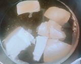 舞茸と柔らか鶏胸肉の汁物作り方2写真