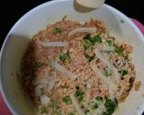 離乳食　手づかみトマトツナオートミール作り方3写真