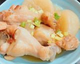 圧力鍋でトロける大根と鶏手羽元の煮物作り方7写真