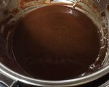 チョコスフレチーズケーキ作り方1写真