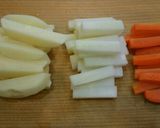 ある日の離乳食 手づかみ食べ①作り方1写真