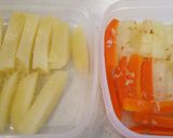 ある日の離乳食 手づかみ食べ①作り方4写真