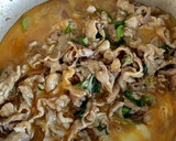 豚照り焼きの卵とじ作り方3写真