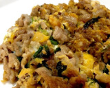 豚照り焼きの卵とじ作り方4写真