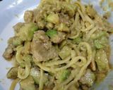 一人飯！とろろとアボカドパスタ★作り方5写真