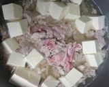ビタミンたっぷり♡10分で豚こまレモン鍋作り方2写真